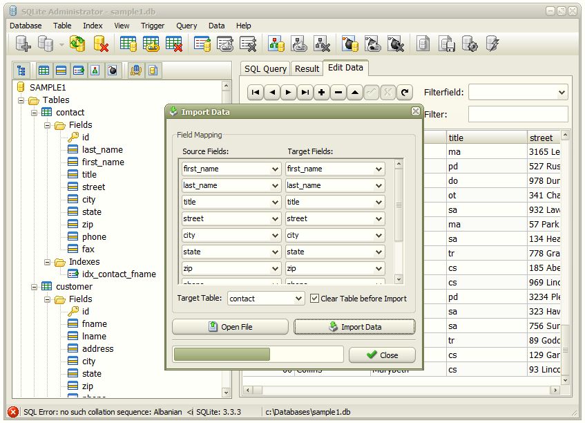 Как загрузить изображение в sqlite